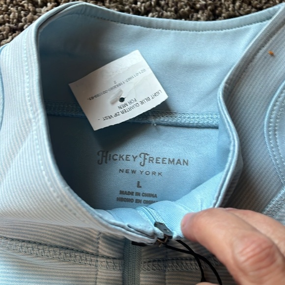 Men’s Hickey Freeman golf vest NWT Large - Picture 2 of 2